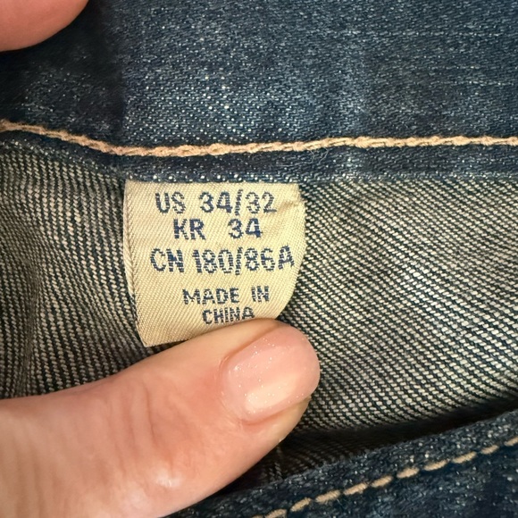 WHO. A.U American Vintage jeans • Men’s 34x32 - Picture 6 of 9